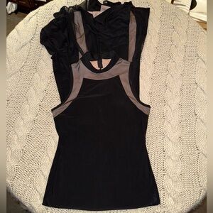 NIGHTWAY Elegant Black Sleeveless maxi dress size 8